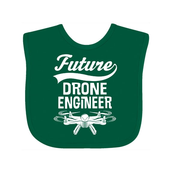 Inktastic Drone Engineer Childs Boys or Girls Baby Bib