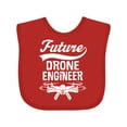 thumbnail image 1 of Inktastic Drone Engineer Childs Boys or Girls Baby Bib, 1 of 4