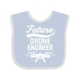thumbnail image 1 of Inktastic Drone Engineer Childs Boys or Girls Baby Bib, 1 of 4