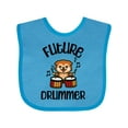 thumbnail image 1 of Inktastic Drumline Band Future Drummer Boys or Girls Baby Bib, 1 of 4