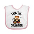 thumbnail image 1 of Inktastic Drumline Band Future Drummer Boys or Girls Baby Bib, 1 of 4
