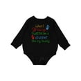 thumbnail image 1 of Inktastic Drummer Like Daddy Baby Fleece Bodysuit, 1 of 4