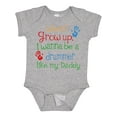 thumbnail image 1 of Inktastic Drummer Like Daddy Boys or Girls Baby Bodysuit, 1 of 5