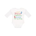 thumbnail image 1 of Inktastic Drummer Like Daddy Boys or Girls Long Sleeve Baby Bodysuit, 1 of 5