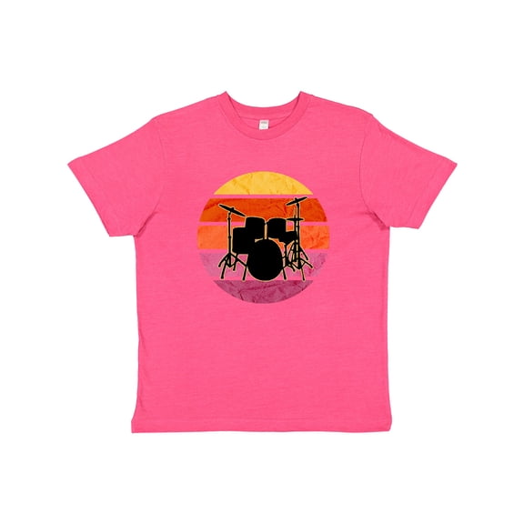 Inktastic Drummer Musician Retro Vintage Youth T-Shirt