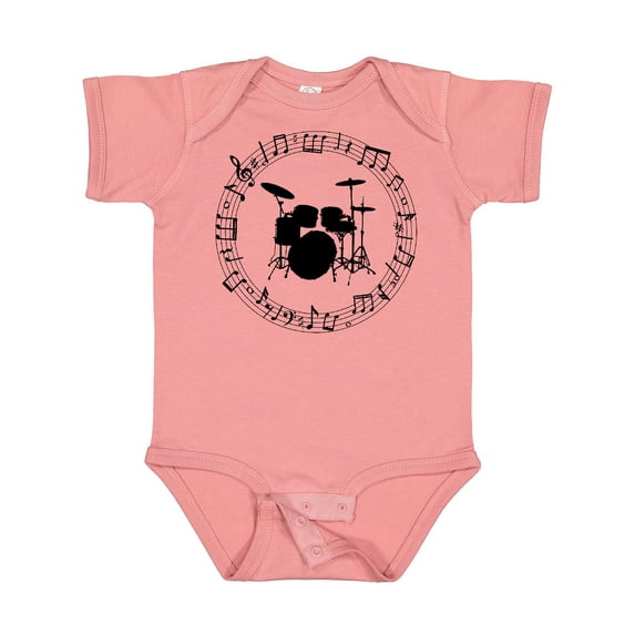 Inktastic Drummer Percussionist Music Gift Boys or Girls Baby Bodysuit