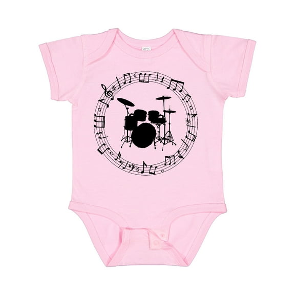 Inktastic Drummer Percussionist Music Gift Boys or Girls Baby Bodysuit