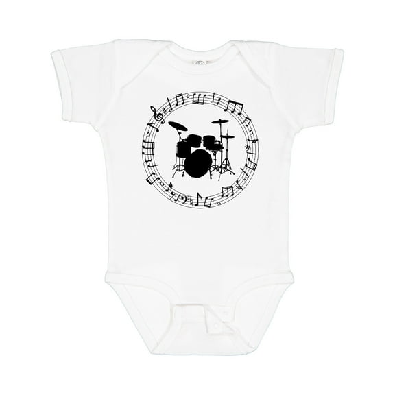 Inktastic Drummer Percussionist Music Gift Boys or Girls Baby Bodysuit