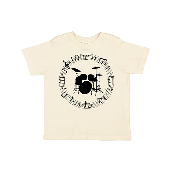Inktastic Drummer Percussionist Music Boys or Girls Toddler T-Shirt