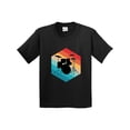 thumbnail image 1 of Inktastic Drummer Retro Drum Set Youth T-Shirt, 1 of 5