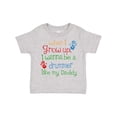 thumbnail image 1 of Inktastic Drummer Like Daddy Boys or Girls Toddler T-Shirt, 1 of 5