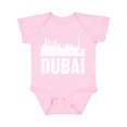 thumbnail image 1 of Inktastic Dubai City Skyline with Grunge Boys or Girls Baby Bodysuit, 1 of 5