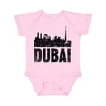 thumbnail image 1 of Inktastic Dubai City Skyline with Grunge Boys or Girls Baby Bodysuit, 1 of 5