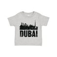 thumbnail image 1 of Inktastic Dubai City Skyline with Grunge Boys or Girls Toddler T-Shirt, 1 of 5