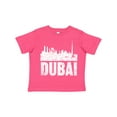 thumbnail image 1 of Inktastic Dubai City Skyline with Grunge Boys or Girls Toddler T-Shirt, 1 of 5
