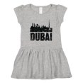 thumbnail image 1 of Inktastic Dubai City Skyline with Grunge Girls Toddler Dress, 1 of 5