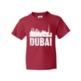 thumbnail image 1 of Inktastic Dubai City Skyline with Grunge Youth T-Shirt, 1 of 5