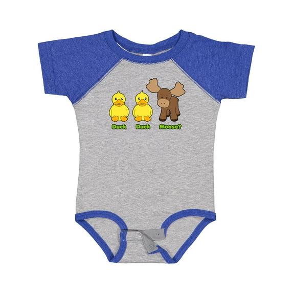Inktastic Duck Duck Moose? Boys or Girls Baby Bodysuit