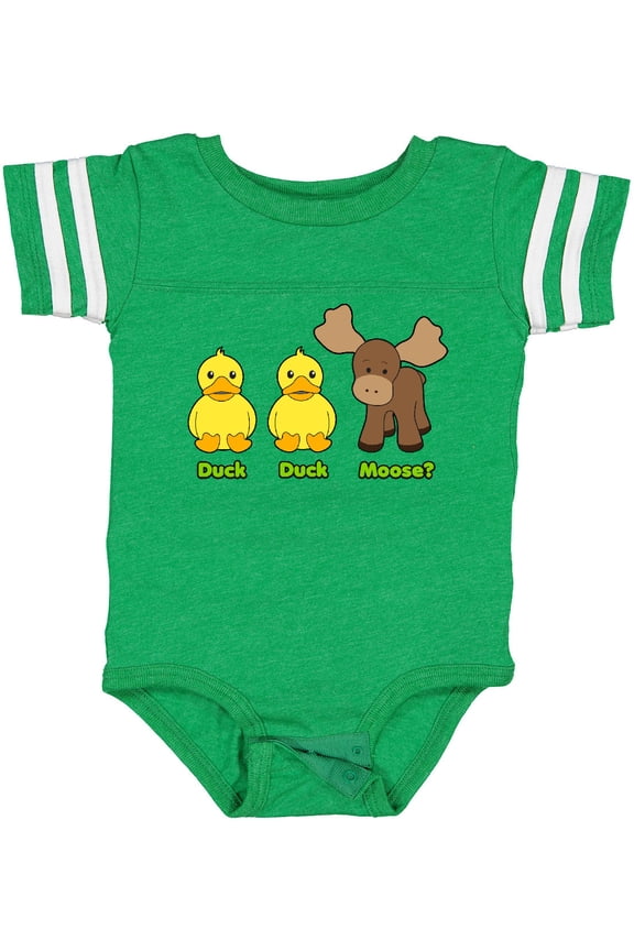Duck Duck Moose? Boys or Girls Baby Bodysuit