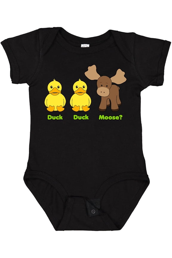 Duck Duck Moose? Boys or Girls Baby Bodysuit
