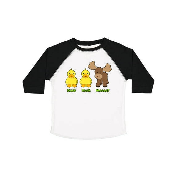 Inktastic Duck Duck Moose? Boys or Girls Toddler T-Shirt