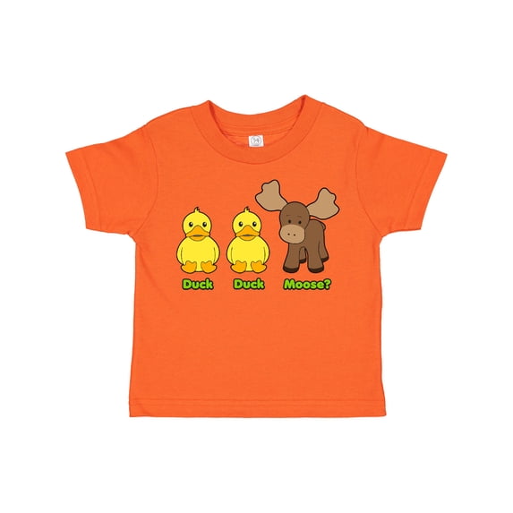 Inktastic Duck Duck Moose? Boys or Girls Toddler T-Shirt