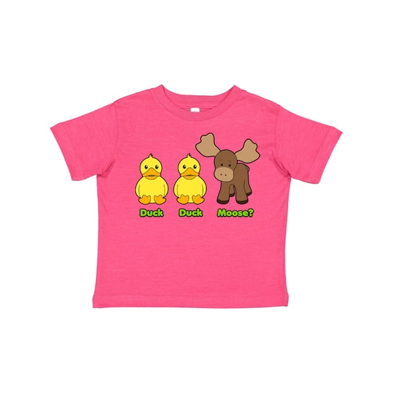 Inktastic Duck Duck Moose? Boys or Girls Toddler T-Shirt