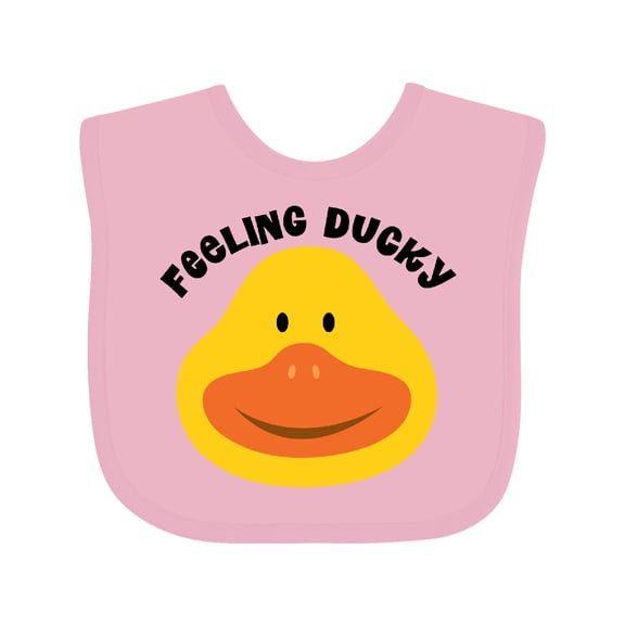 Inktastic Duck Feeling Ducky Boys or Girls Baby Bib