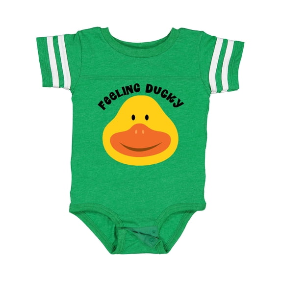Inktastic Duck Feeling Ducky Boys or Girls Baby Bodysuit