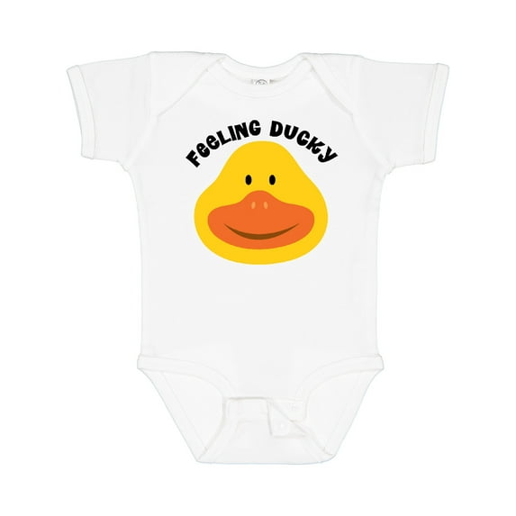 Inktastic Duck Feeling Ducky Boys or Girls Baby Bodysuit