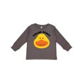 thumbnail image 1 of Inktastic Duck Feeling Ducky Boys or Girls Long Sleeve Toddler T-Shirt, 1 of 5