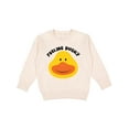 thumbnail image 1 of Inktastic Duck Feeling Ducky Toddler Sweatshirt, 1 of 4