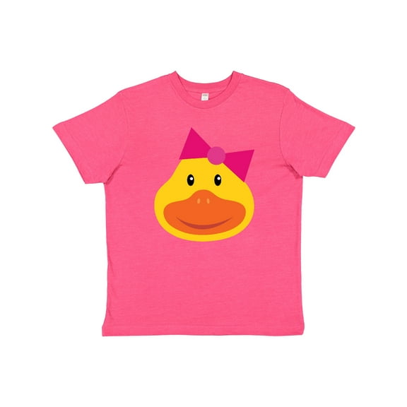 Inktastic Duck Girls Youth T-Shirt