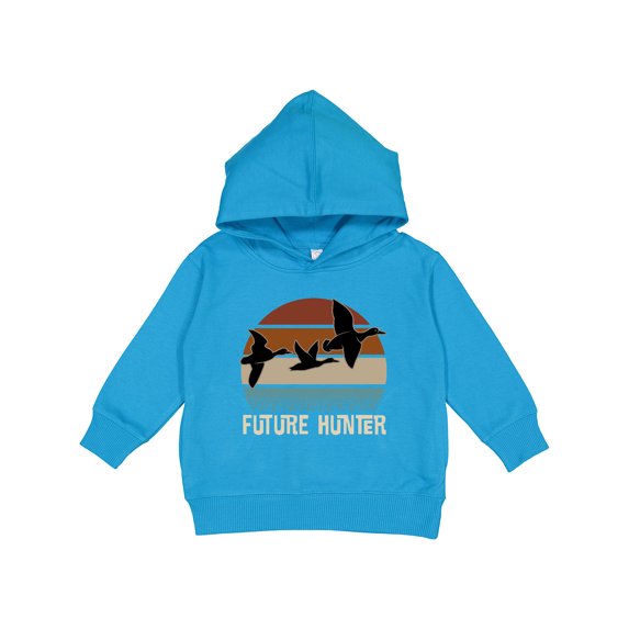 Inktastic Duck Hunting Future Hunter Toddler Hoodie