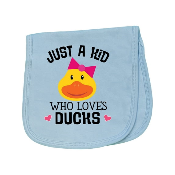 Inktastic Duck Lover Cute Girls Baby Burp Cloth