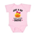 thumbnail image 1 of Inktastic Duck Lover Cute Girls Girls Baby Bodysuit, 1 of 5