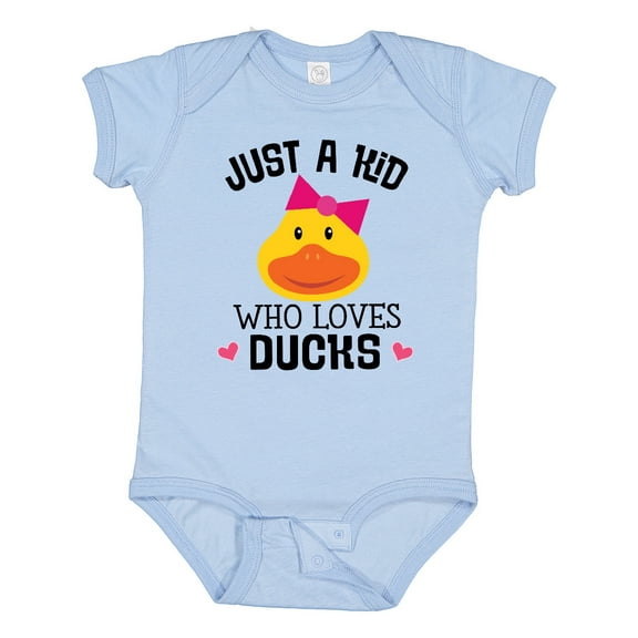Inktastic Duck Lover Cute Girls Girls Baby Bodysuit