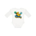 thumbnail image 1 of Inktastic Ducky 1st Birthday Boys or Girls Long Sleeve Baby Bodysuit, 1 of 5