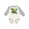 thumbnail image 1 of Inktastic Ducky 1st Birthday Boys or Girls Long Sleeve Baby Bodysuit, 1 of 5