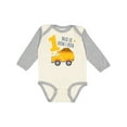 thumbnail image 1 of Inktastic Dump Truck 1st Birthday Boys or Girls Long Sleeve Baby Bodysuit, 1 of 5