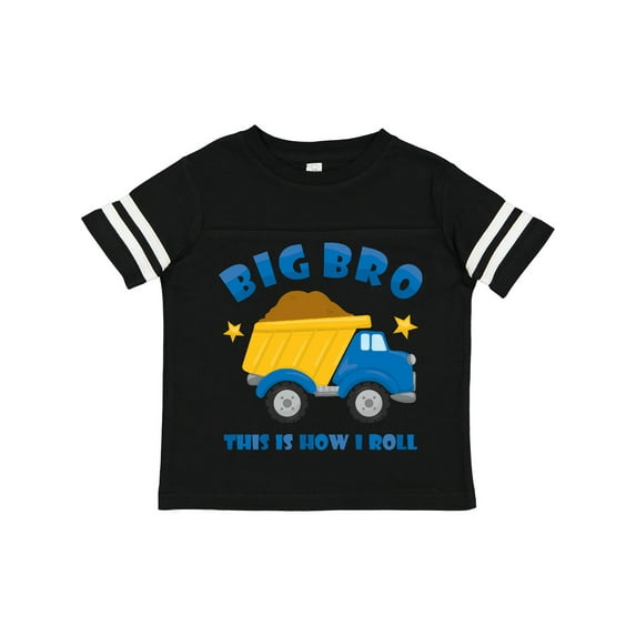 Inktastic Dump Truck Big Bro Boys Toddler T-Shirt