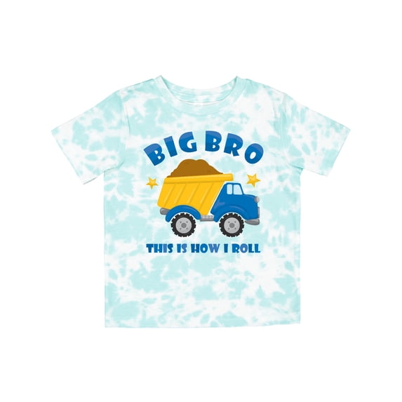Inktastic Dump Truck Big Bro Boys Toddler T-Shirt