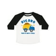 thumbnail image 1 of Inktastic Dump Truck Big Bro Boys Toddler T-Shirt, 1 of 5