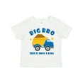 thumbnail image 1 of Inktastic Dump Truck Big Bro Boys Toddler T-Shirt, 1 of 5