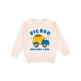 thumbnail image 1 of Inktastic Dump Truck Big Bro Toddler Sweatshirt, 1 of 4