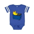thumbnail image 1 of Inktastic Dumpster Fire Boys or Girls Baby Bodysuit, 1 of 5