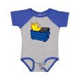 thumbnail image 1 of Inktastic Dumpster Fire Boys or Girls Baby Bodysuit, 1 of 5