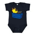 thumbnail image 1 of Inktastic Dumpster Fire Boys or Girls Baby Bodysuit, 1 of 5