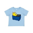 thumbnail image 1 of Inktastic Dumpster Fire Boys or Girls Baby T-Shirt, 1 of 5