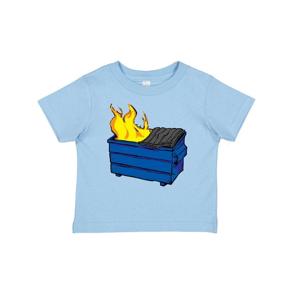 Inktastic Dumpster Fire Boys or Girls Baby T-Shirt